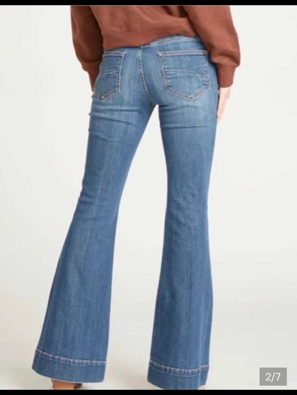 Driftwood Farrah High-Rise Flare Women's Jeans - Blue
